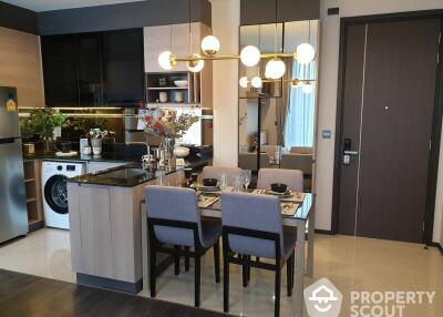 2-BR Condo at The Line Asoke - Ratchada near MRT Phra Ram 9