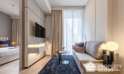 1-BR Condo at Celes Asoke near MRT Sukhumvit