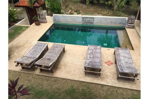 Thai Style house for rent in Lamai area