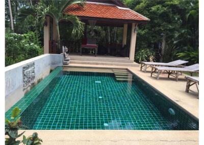 Thai Style house for rent in Lamai area