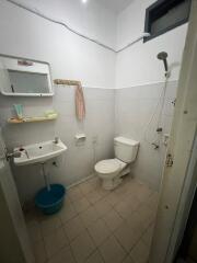 Small bathroom with basic amenities