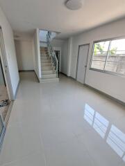 Living Room with stairs