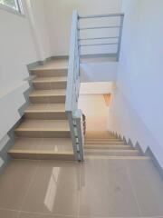 Interior staircase with modern design