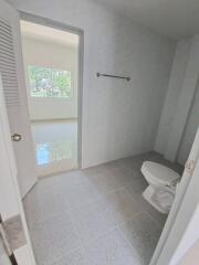 Bathroom interior with toilet