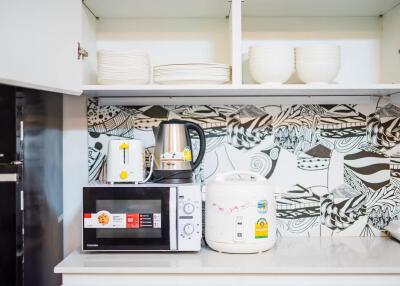 Modern kitchen with appliances