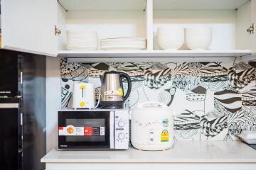 Modern kitchen with appliances