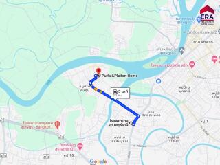 Map showing the location of the property in relation to surrounding landmarks and areas