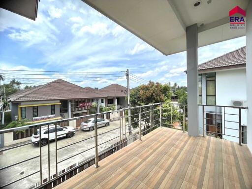 Balcony view of residential area