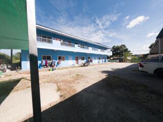 Exterior view of a multi-unit residential building