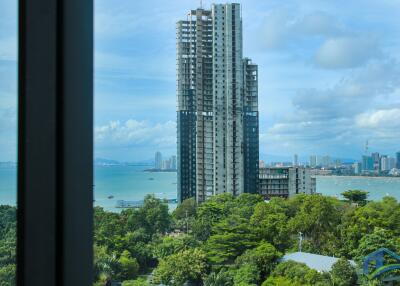 High-rise building with sea view