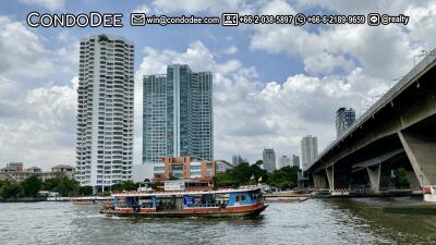 Spacious 1-Bedroom Condo Taksin Bridge View