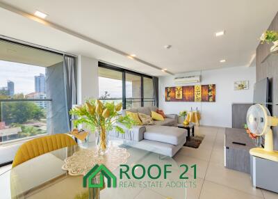 SALE Waters Edge Condo 1 Bedroom with Furniture and stunning seaview 70 Sqm A luxury Beachfront Condo in Na Jomtien / S-0843K