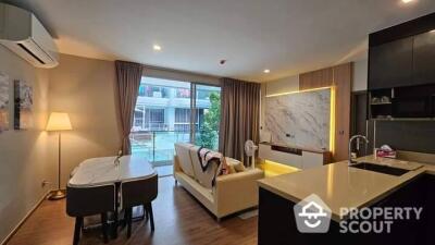 2-BR Condo at Q Prasarnmit near MRT Phetchaburi