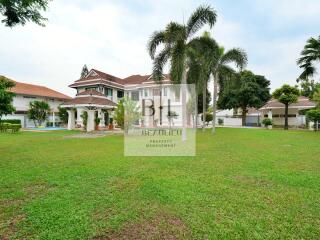 Beautiful house with a large garden