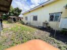 Backyard space with adjacent building