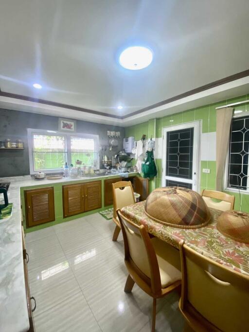 Kitchen with dining area