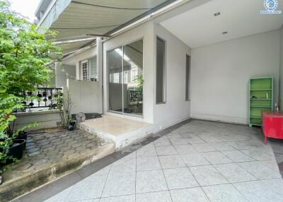 covered outdoor area with tiled floor