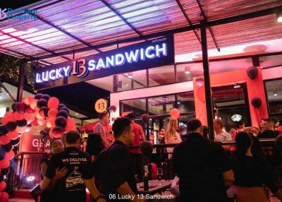 Lucky 13 Sandwich Restaurant at Hua Hin Soi94