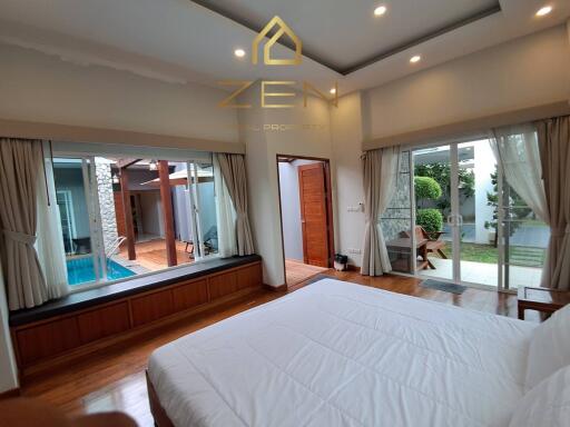 Modern Villa with 4 Bedrooms in Bangtao for Rent