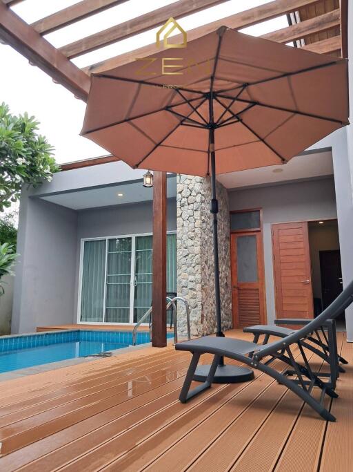 Modern Villa with 4 Bedrooms in Bangtao for Rent