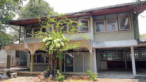 Exterior view of a two-story house