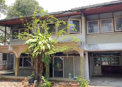 Front view of a two-story residential building