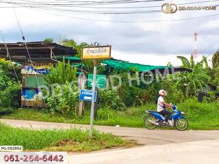 Exterior road view of property area