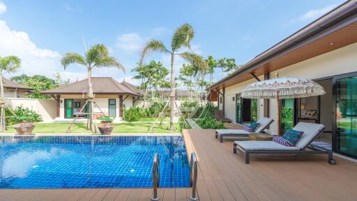 4 Bedrooms Private pool Villas near Layan Beach