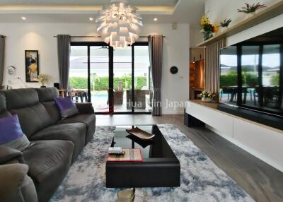 Solid and Eco-Friendly 3-Bedroom Pool Villa near Black Mountain Golf – Completed in 2023 – For Sale in Hua Hin