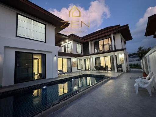 Cozy Villa with 3 Bedrooms In Bangtao For Rent