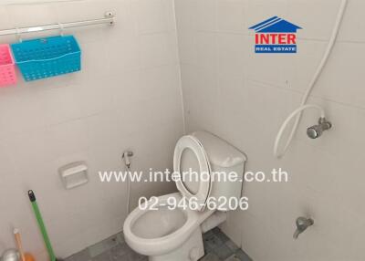 Bathroom with toilet and shower