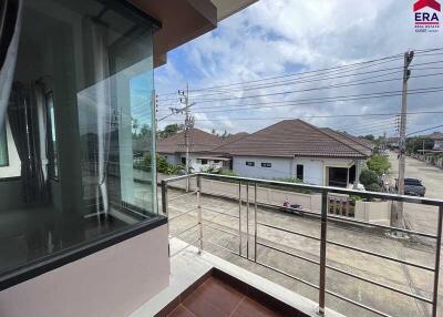 Balcony view with outdoor scenery