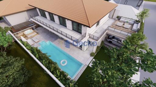 4 Bedrooms House in Majestic Residence Pratumnak H011728