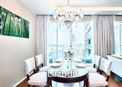 3 Bed 160 SQ.M Menam Residences Condominium