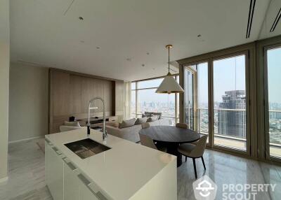 2-BR Condo at Four Seasons Private Residences Bangkok near BTS Saphan Taksin