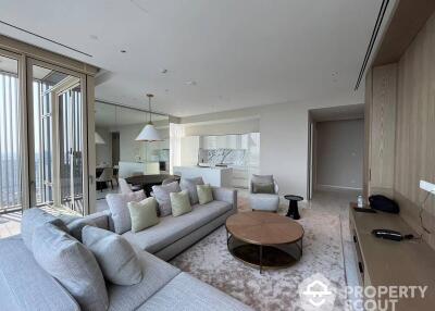 2-BR Condo at Four Seasons Private Residences Bangkok near BTS Saphan Taksin