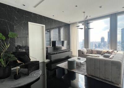 2-BR Condo at The Ritz-Carlton Residences, Bangkok near BTS Chong Nonsi