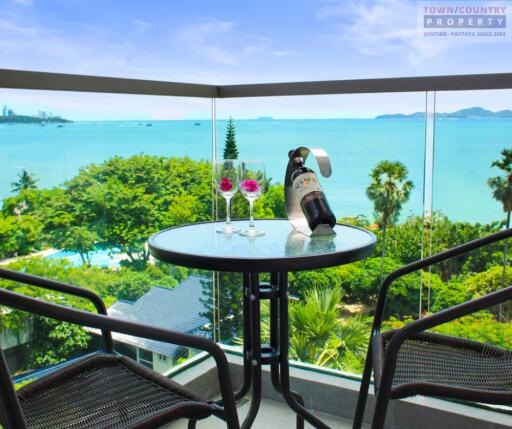 Sea View Studio For Sale at Wong Amat Tower