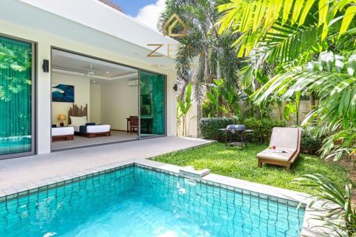 Modern Villa with 4 Bedrooms in Rawai For Rent