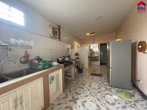 Spacious kitchen with modern appliances