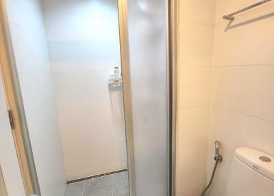 Bathroom with shower and toilet