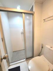 Bathroom with shower and toilet