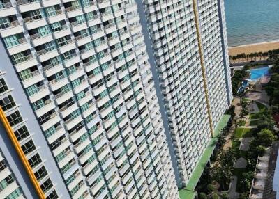 High-rise residential building with ocean view