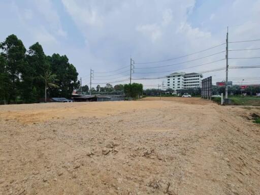 vacant lot with surrounding buildings