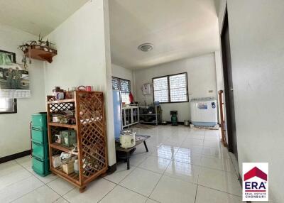 Spacious kitchen with ample storage and natural light