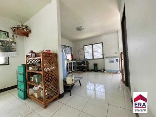Spacious kitchen with ample storage and natural light