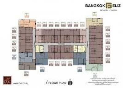 Floor plan of Bangkok Feliz building