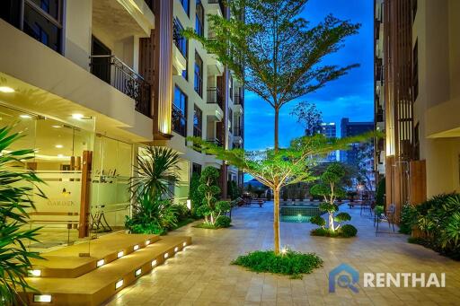 Fully Furnished Studio Condo in City Garden Pratumnak, Pattaya Priced at 1.9M Thb