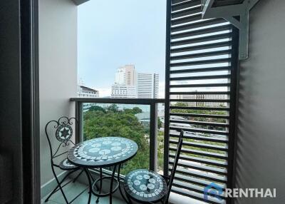 Fully-Furnished Studio Condo at The Cloud, Pattaya - Pool, Gym, Security, 2.5 mln Thb