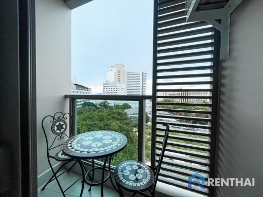 Fully-Furnished Studio Condo at The Cloud, Pattaya - Pool, Gym, Security, 2.5 mln Thb